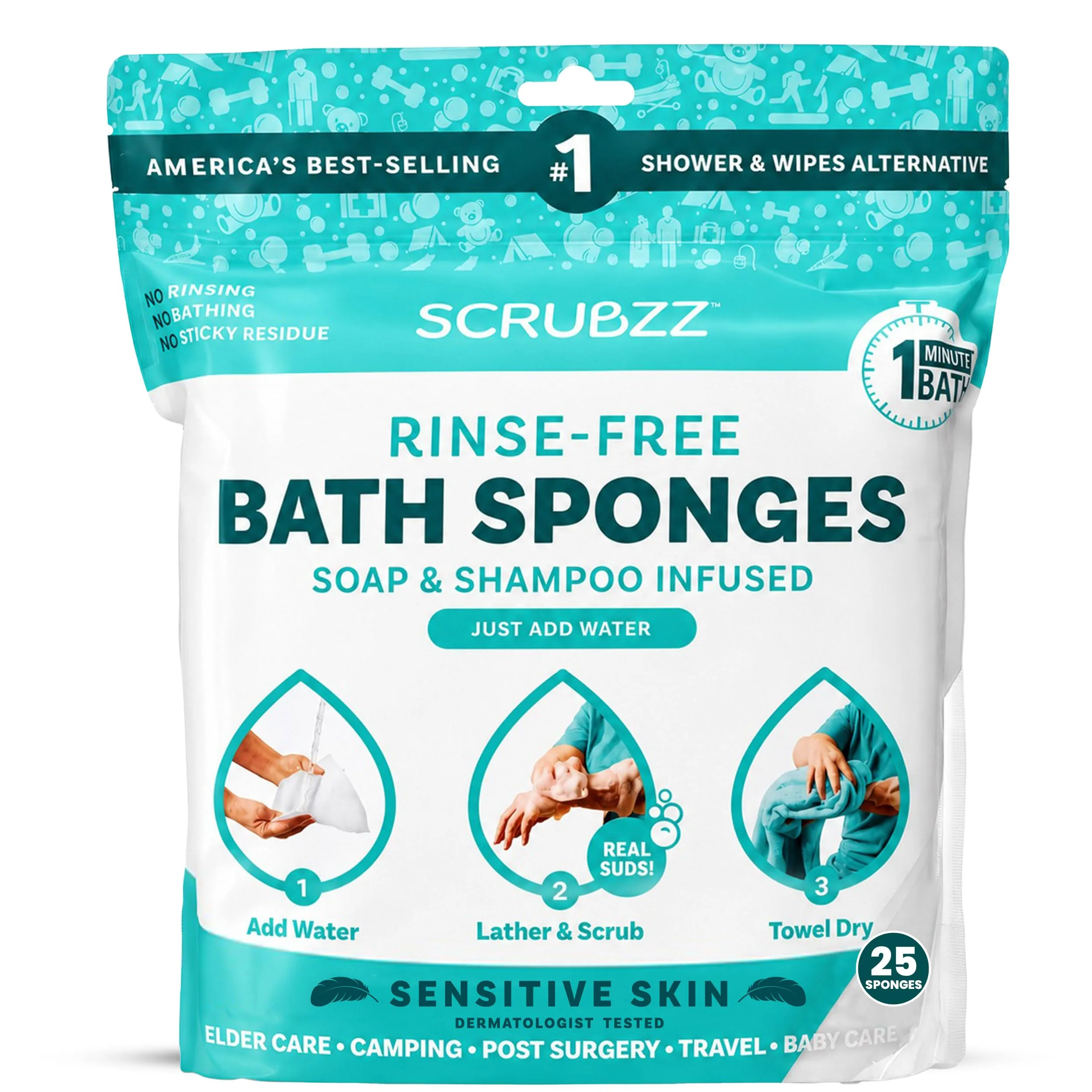 Rinse-Free Wipes