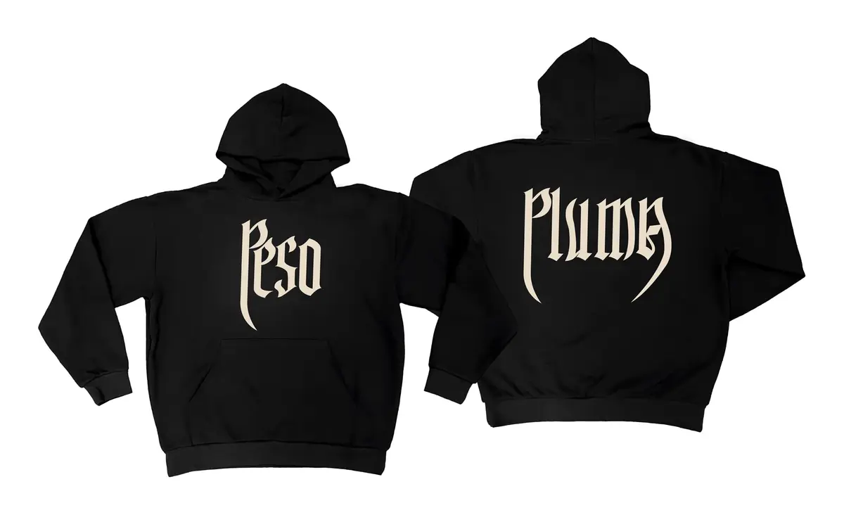 Peso Pluma Tribal Hoodie-XX Large | Oversized Cotton Blend Sweatshirt for Men - main product image