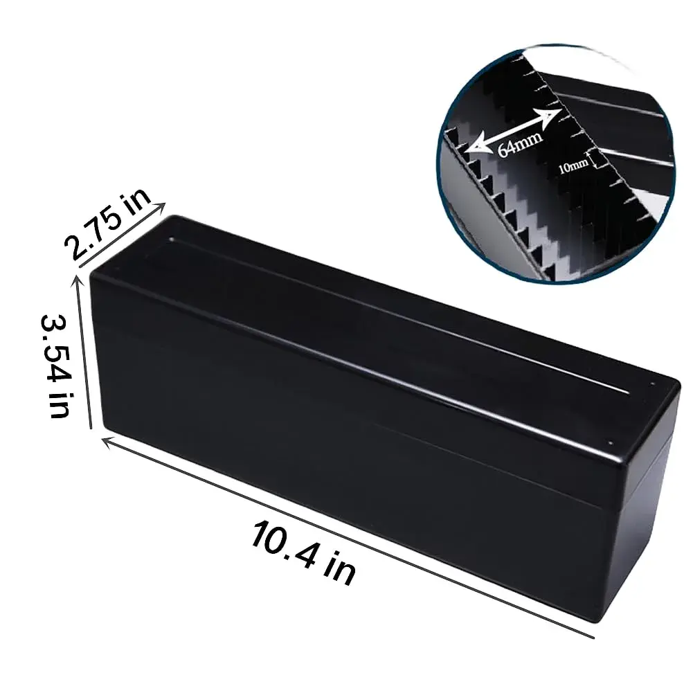 Ettonsun 20-Slot Coin Slab Storage Box 255g (9 oz) | Holds NGC, PCGS, PMG Slabs Securely - view 2