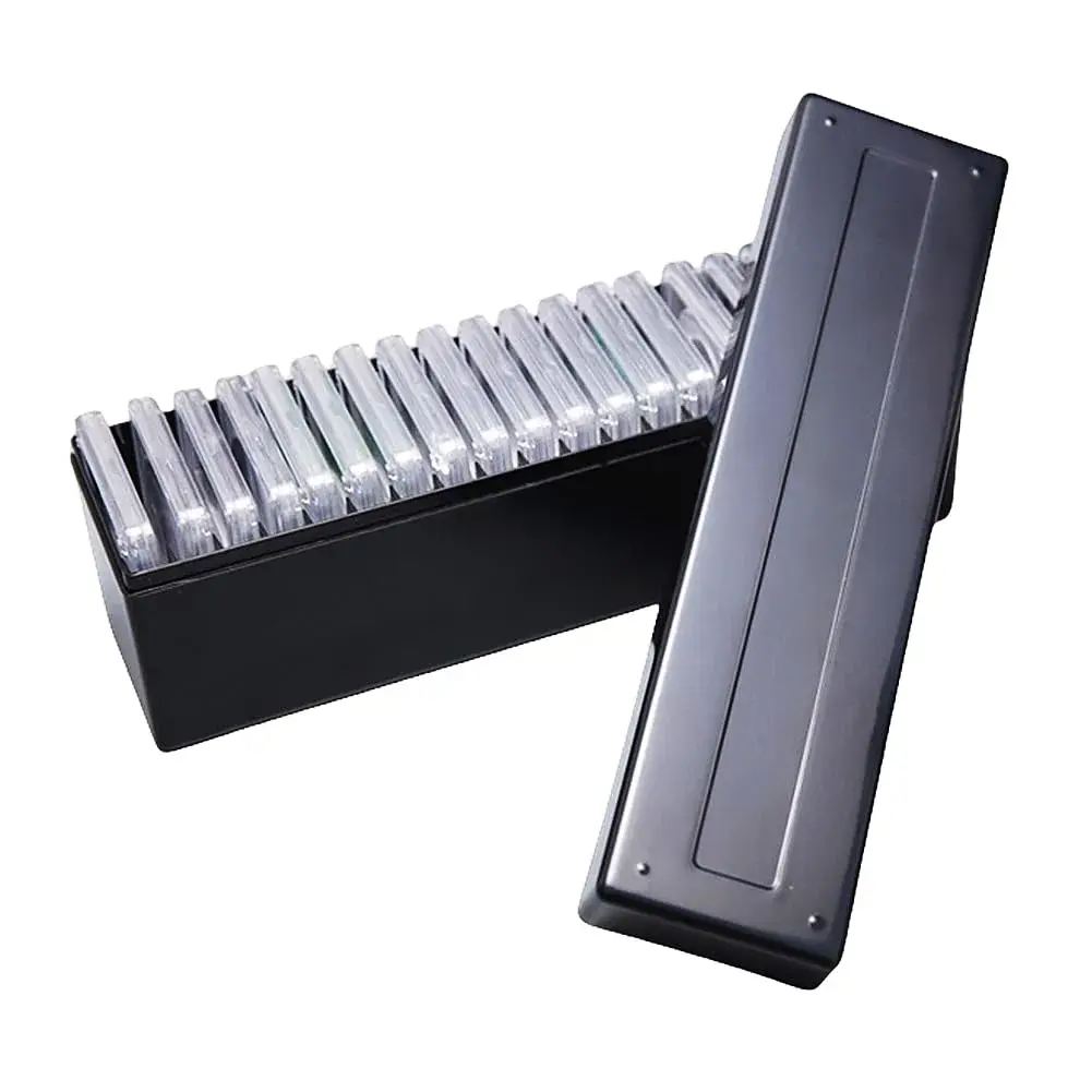 Ettonsun 20-Slot Coin Slab Storage Box 255g (9 oz) | Holds NGC, PCGS, PMG Slabs Securely - view 3