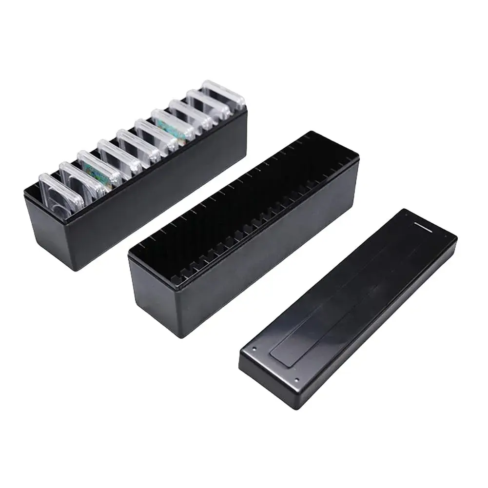 Ettonsun 20-Slot Coin Slab Storage Box 255g (9 oz) | Holds NGC, PCGS, PMG Slabs Securely - view 4