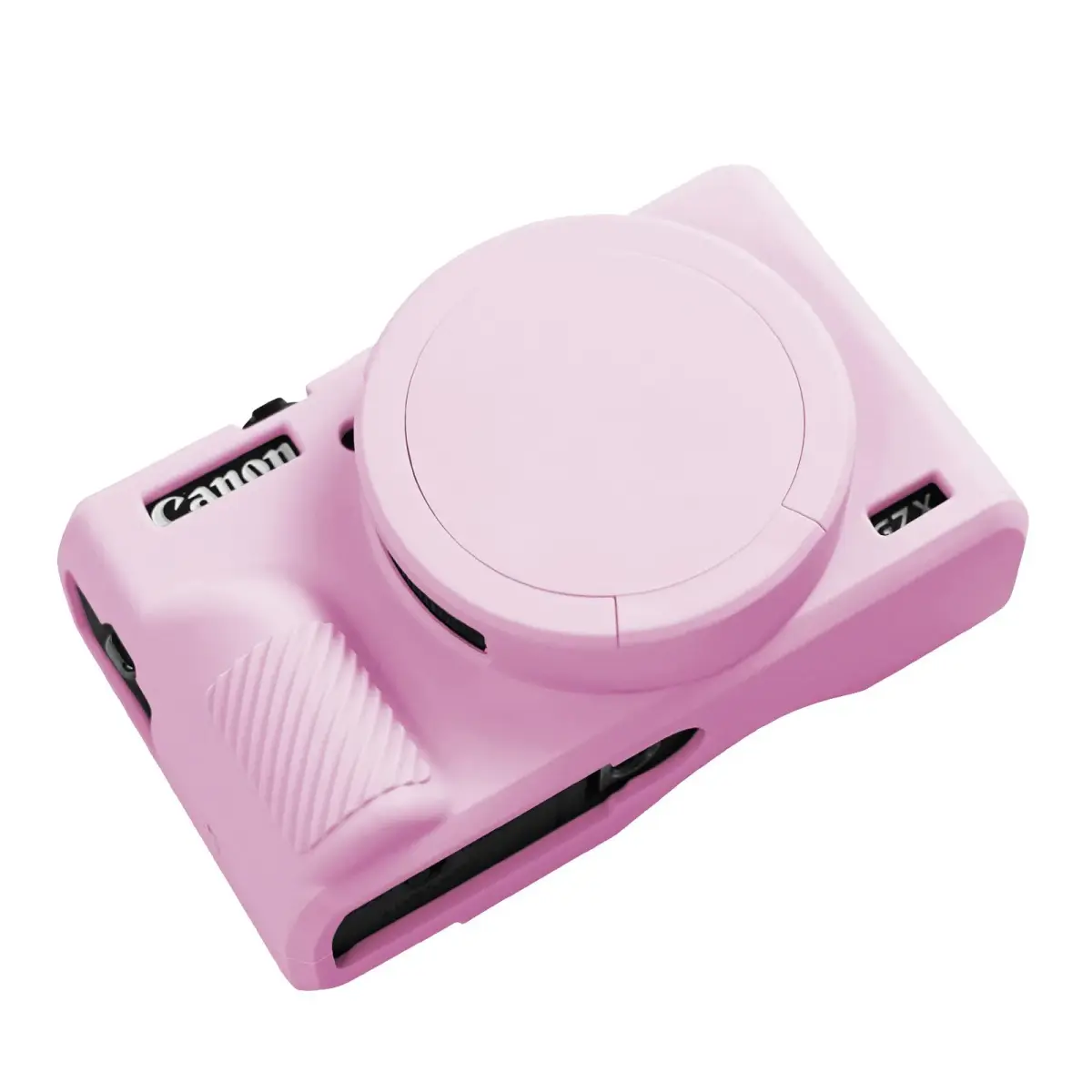 Easy Hood Pink Silicone Camera Case for Canon G7X Mark III | 4.9cm x 14.5cm x 6.5cm - main product image