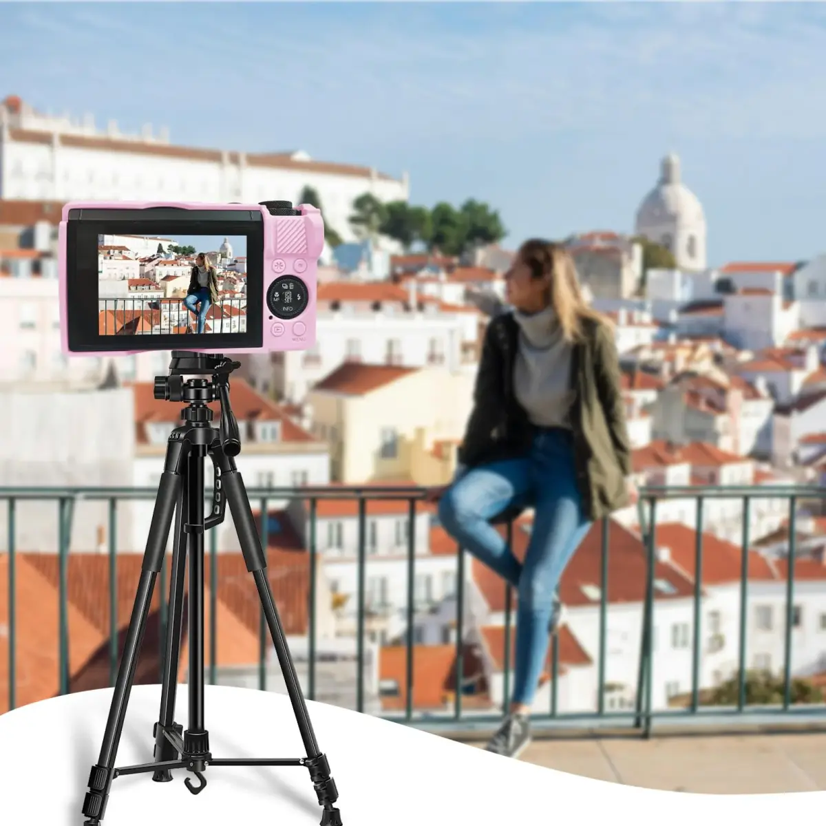 Easy Hood Pink Silicone Camera Case for Canon G7X Mark III | 4.9cm x 14.5cm x 6.5cm - view 6