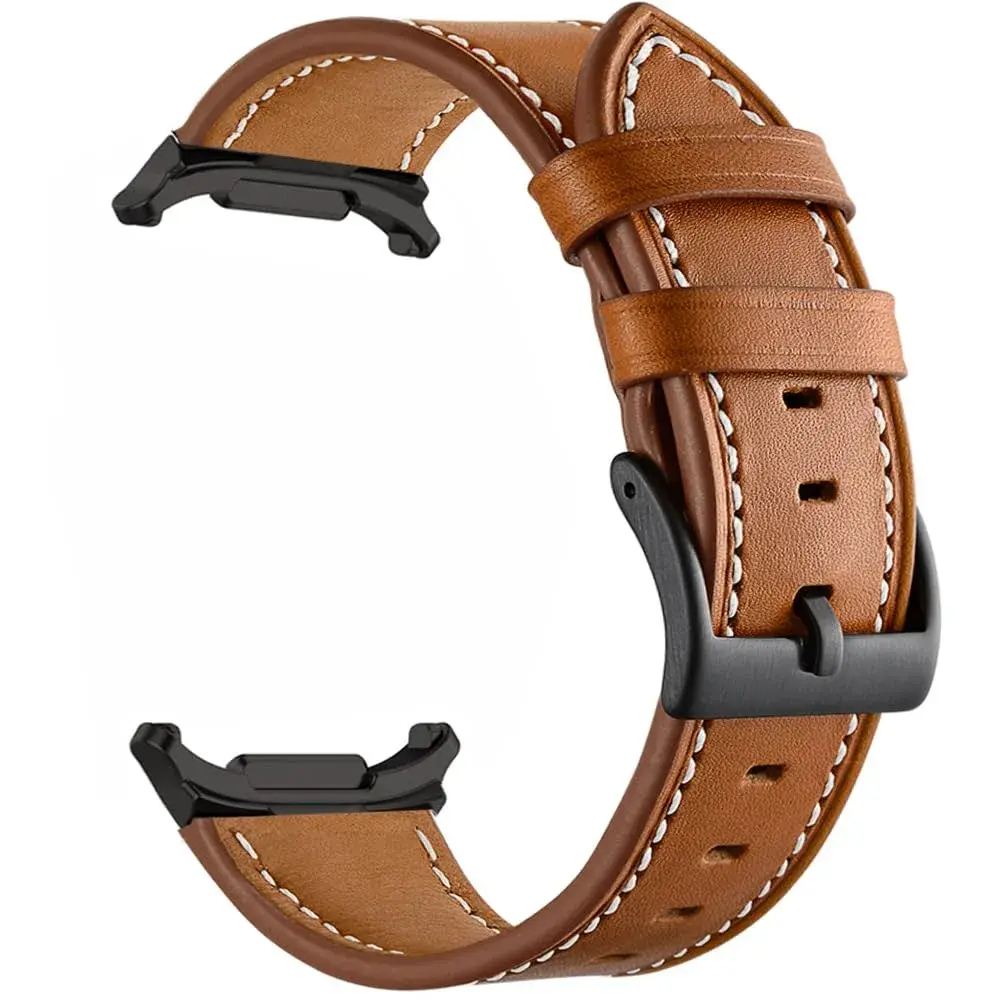 Olytop Leather Watch Band for Samsung Galaxy Watch Ultra 2/1 47mm | Fits 5.9"-8.1" Wrists - main product image