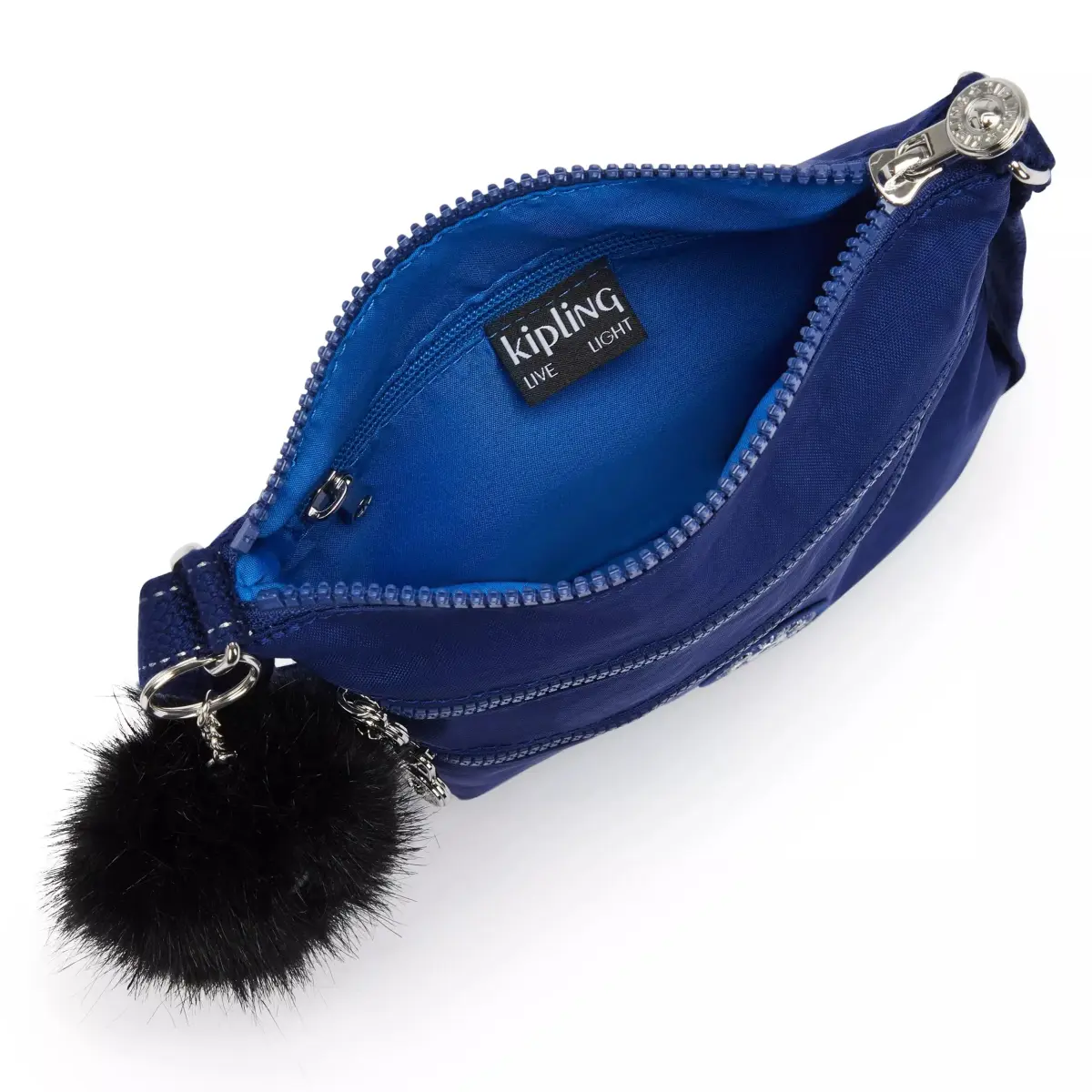 Kipling Keiko Mini Bag Brave Blue | Lightweight Adjustable Crossbody Purse (20.9cm L x 25.9cm H x 3.8cm W) - view 3
