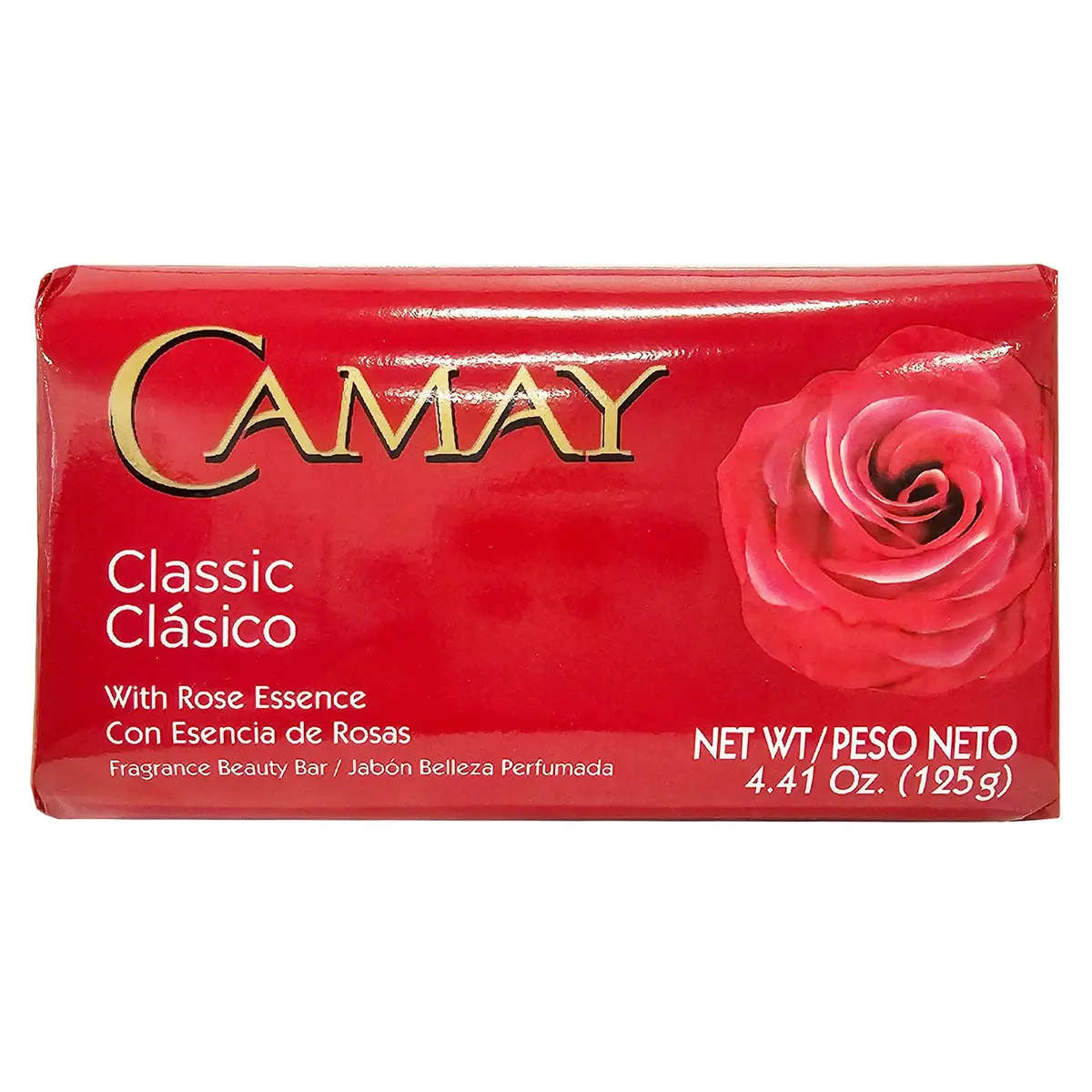 Camay Classic Bar Soap, Rose Essence, 8-Pack of 4.41 Oz Each | Scented, Moisturizing for All Skin Types - view 2