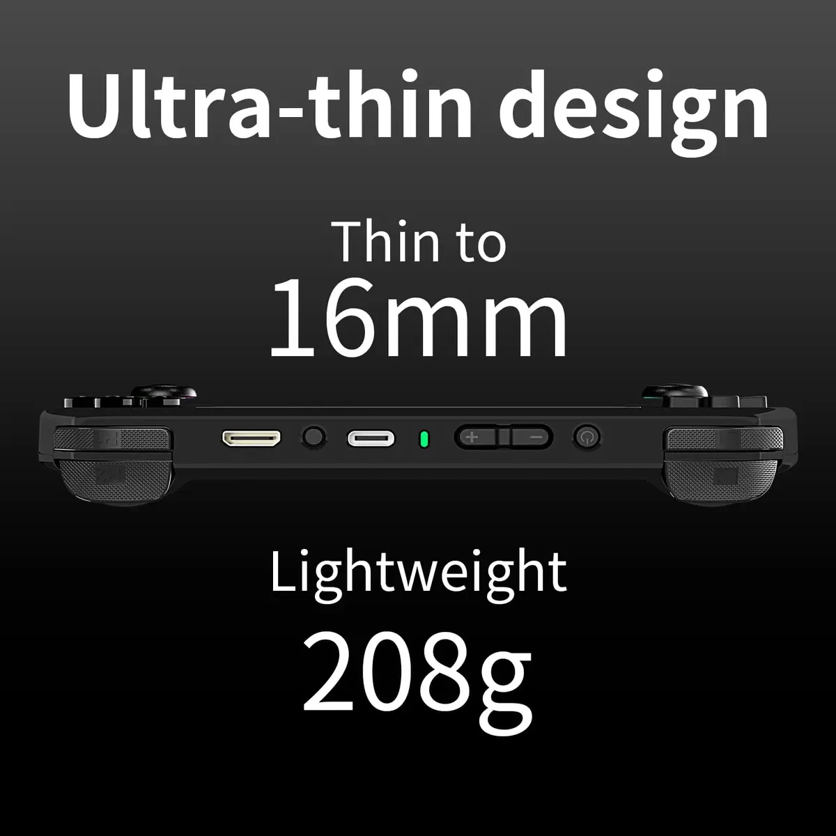 Doriteney RG40XXH Retro Handheld Game Console 4.0-inch IPS Screen Linux System 64GB | 5000+ Games RGB Lighting - view 5