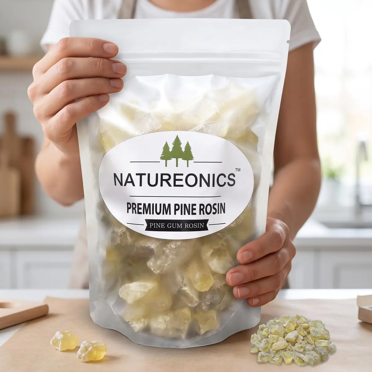 Natureonics Pine Rosin 1 Lb | Natural Pine Resin for Beeswax Wraps, Dancers & DIY Projects - view 7