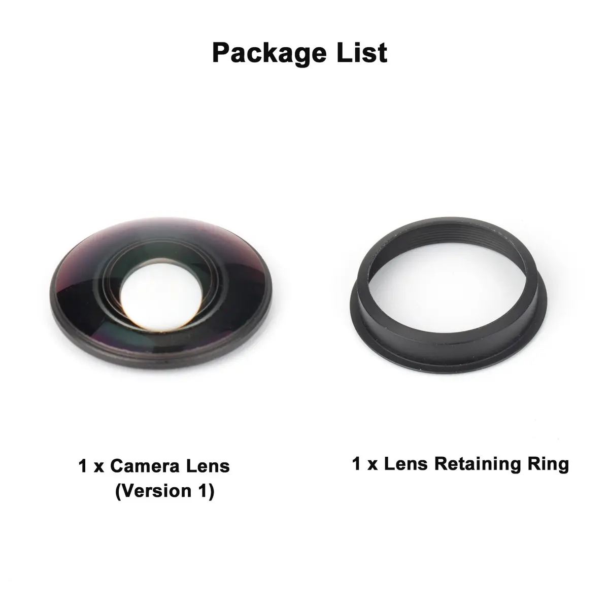 EUGOOCX Replacement Lens for Insta360 X4 Camera | Sharp, Reliable, Version 1 - without Rim - view 5