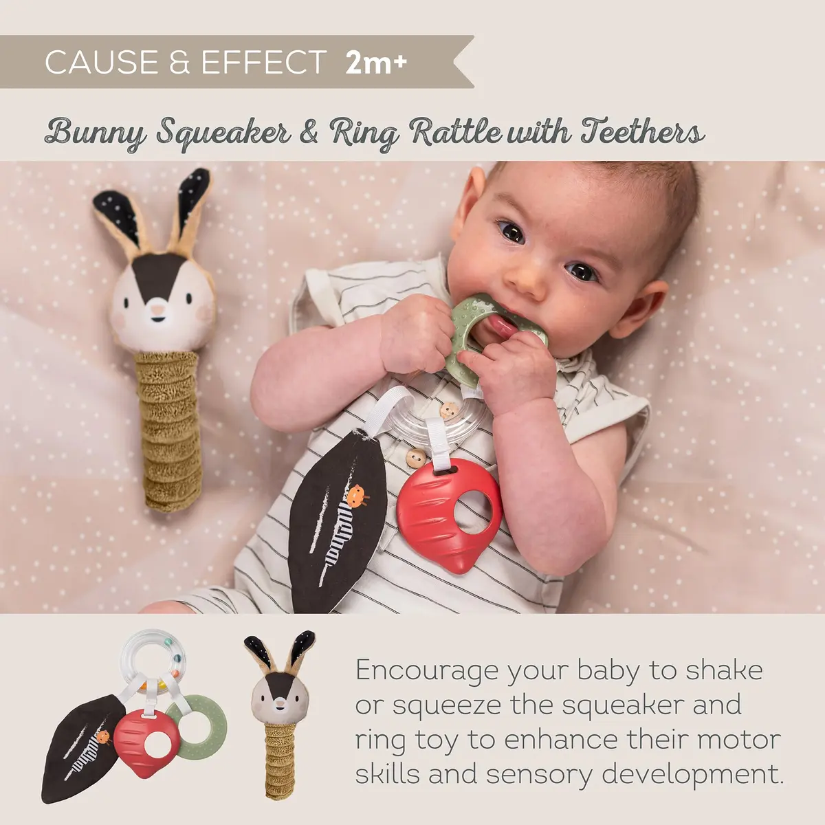 Taf Toys High Contrast Black and White Baby Toys Kit - 10 Developmental Infant Toys for Newborn - Sensory & Tummy Time Toys - BPA, Phthalate, PVC-Free | Supports Early Visual & Motor Growth - view 5
