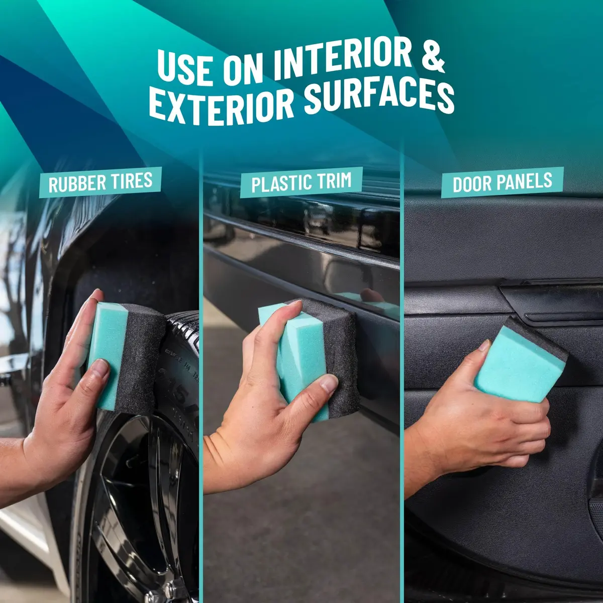 Chemical Guys Wonder Wave Durafoam Large Tire Shine Applicator 4 Pack | Even Coverage & Mess-Free - view 5