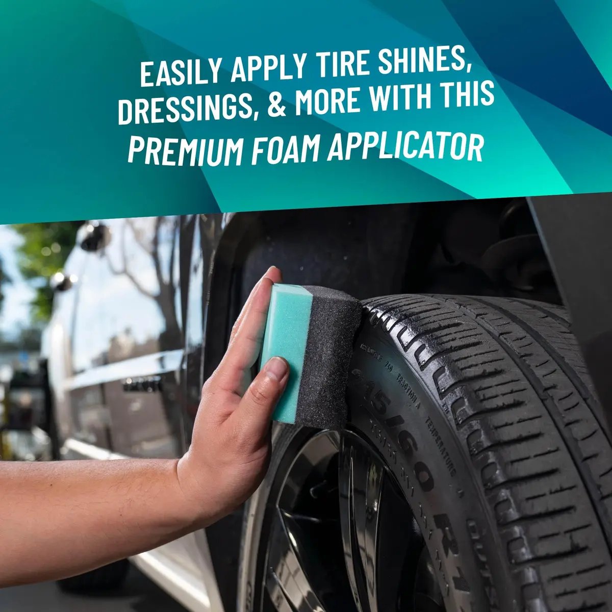 Chemical Guys Wonder Wave Durafoam Large Tire Shine Applicator 4 Pack | Even Coverage & Mess-Free - view 2