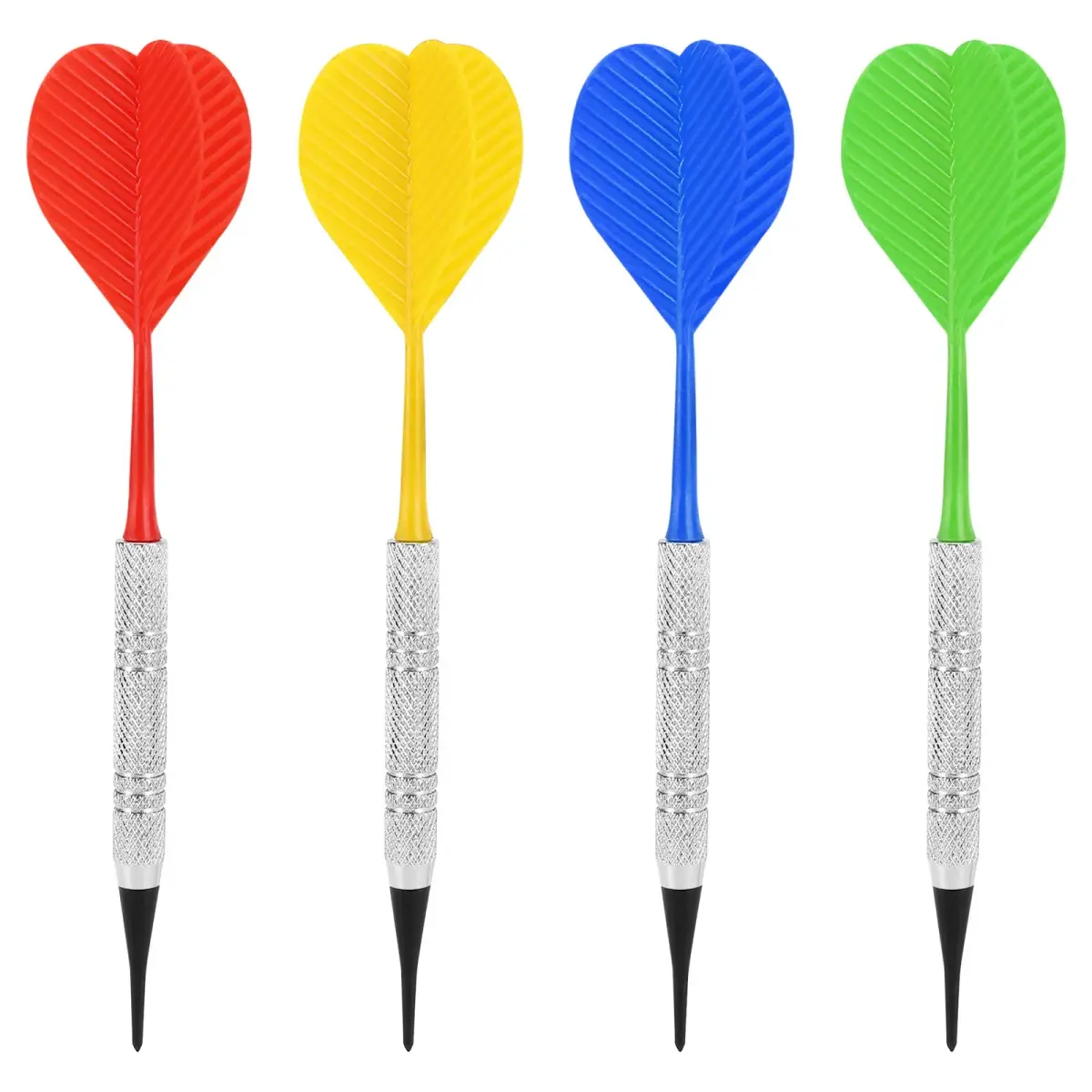 Accmor Black 20 Pack Soft Tip Darts Set with 100 Extra 2BA Tips | 14.8cm (5.8 inch) Darts for Electronic Dartboards - view 2