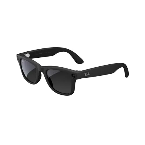 Meta Smart Glasses Wayfarer Matte Black Polarized Gradient Graphite Regular | Iconic Style with AI Assistant - main product image