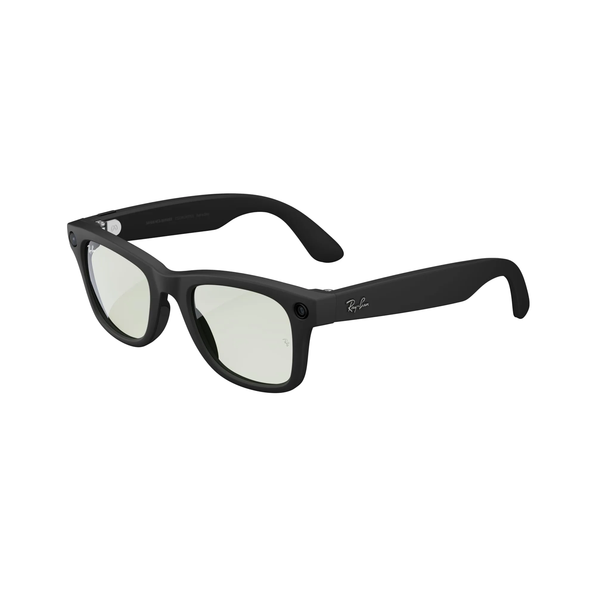 Ray-Ban Meta Smart Glasses Wayfarer Matte Black G15 Green Transitions Regular | Iconic Style Meets AI - main product image