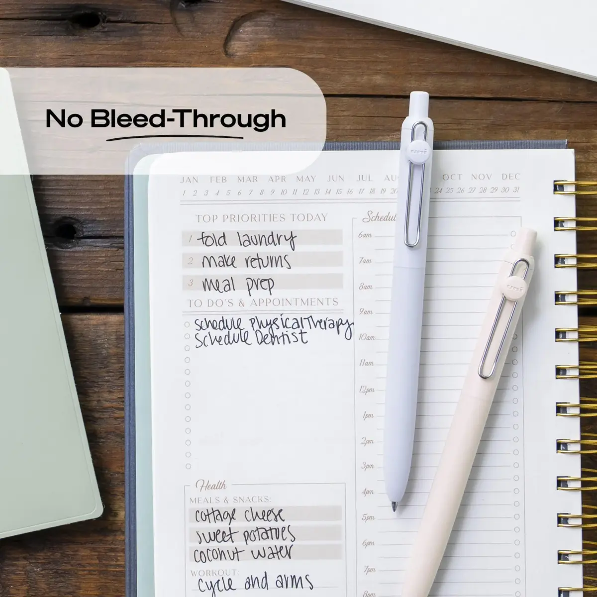 Uni-Ball Zento Gel Pens Black Ink 0.7mm Medium Point 12 Count | Smooth Writing for Students & Office - view 6