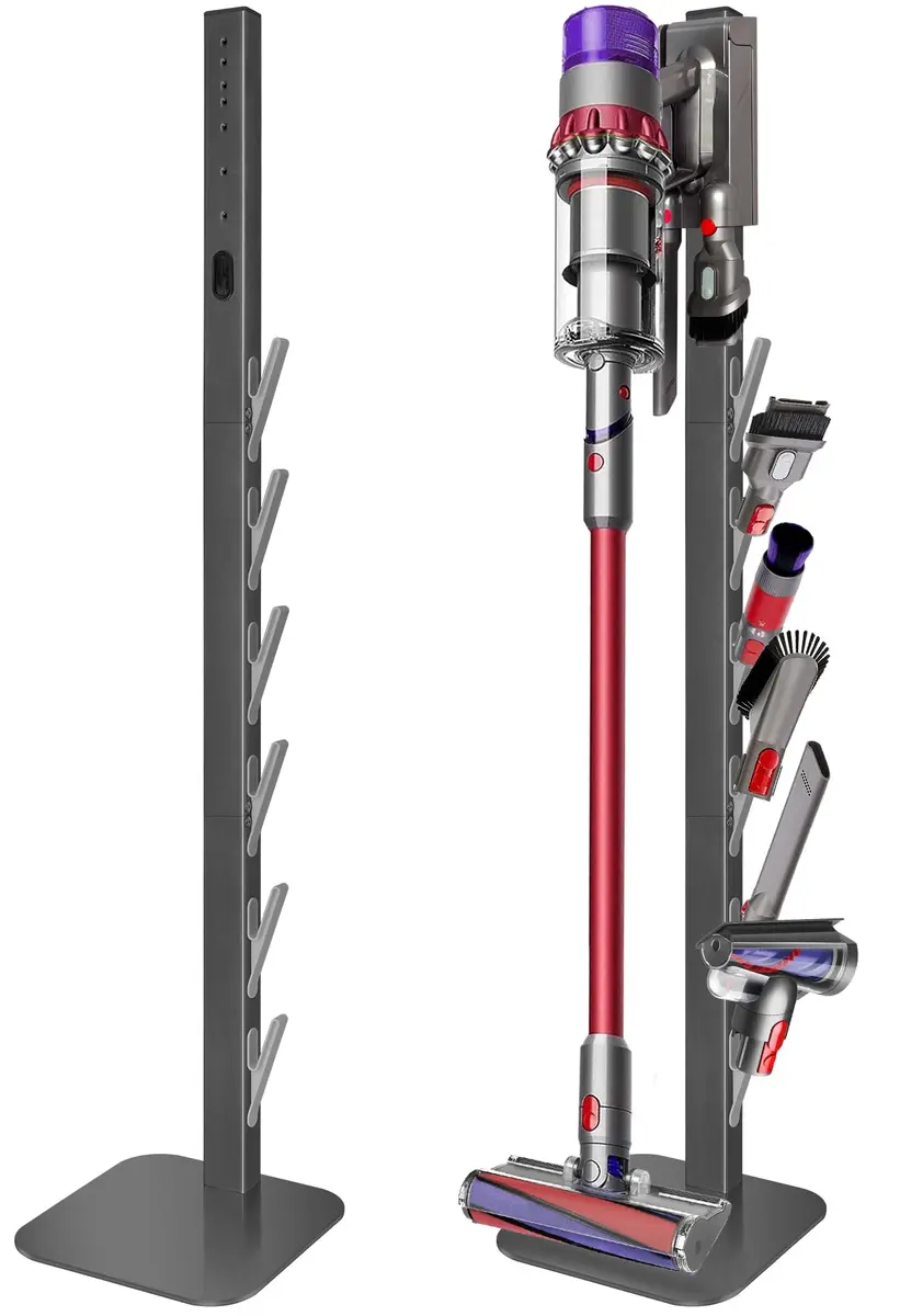 Haturi Freestanding Vacuum Stand for Dyson Cordless Stick Vacuums | 175 cm (69 inches) Tall - main product image