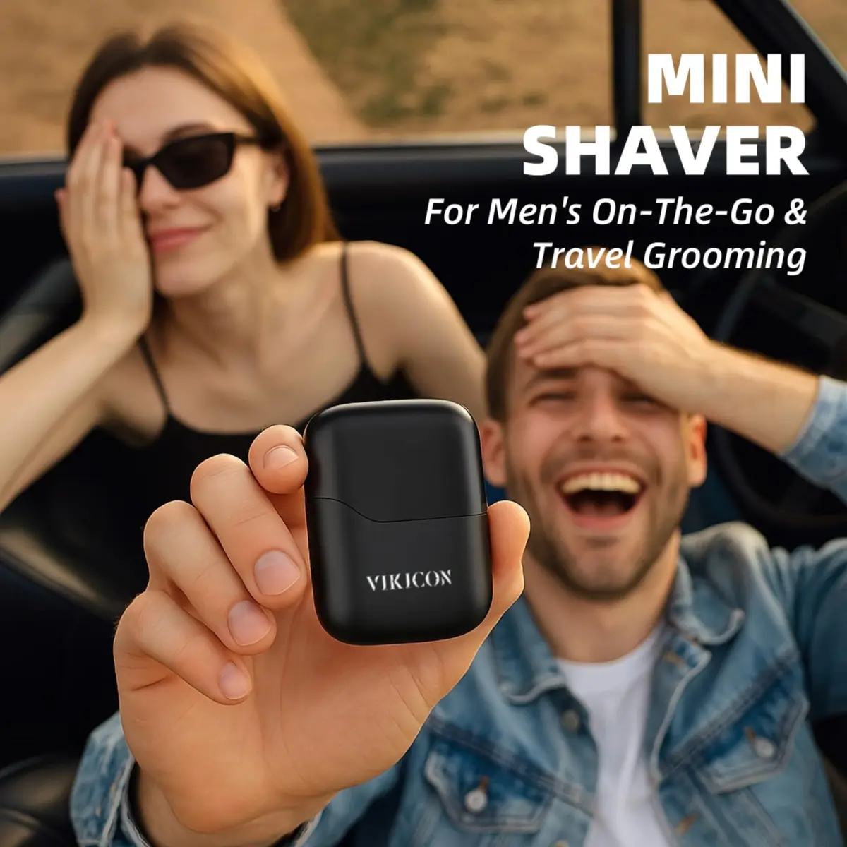 VIKICON Electric Foil Shaver for Men | Compact Portable Razor for Face - view 8