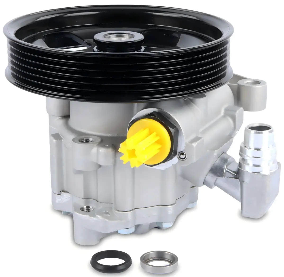 YOMALL Power Steering Pump with Pulley 21-120 | Replaces OE 0054662201 - view 2