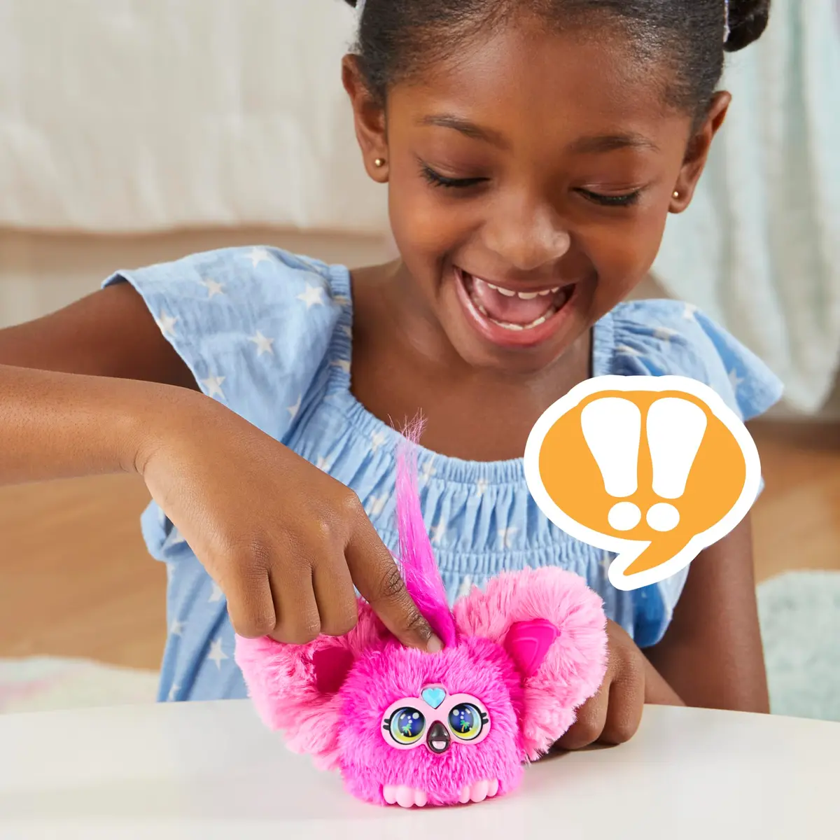 Furby Furblets Flo-Flo Mini Friend | Electronic Plush Toy, Pink Flamingo, Series 5, Ages 6+ - view 2