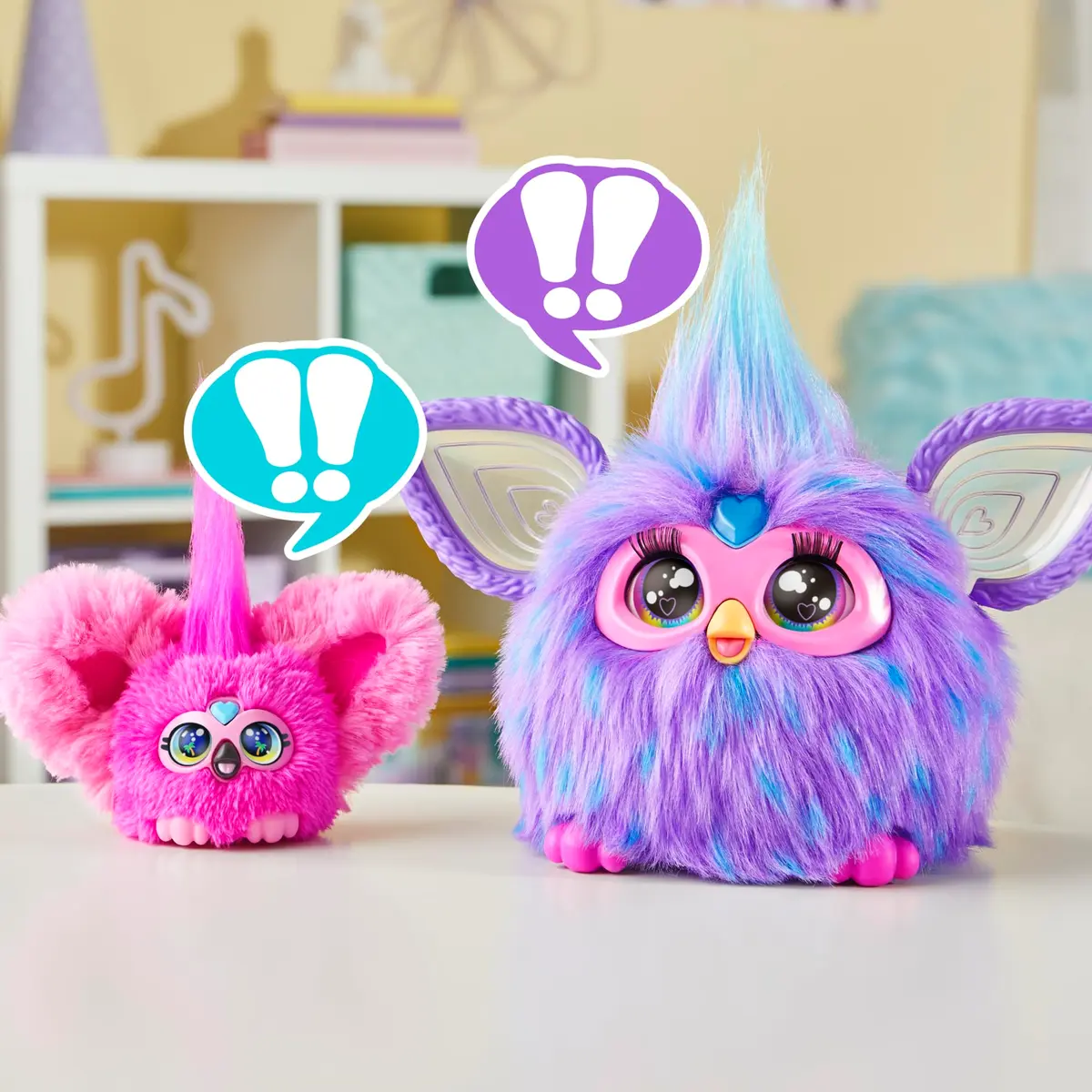 Furby Furblets Flo-Flo Mini Friend | Electronic Plush Toy, Pink Flamingo, Series 5, Ages 6+ - view 4