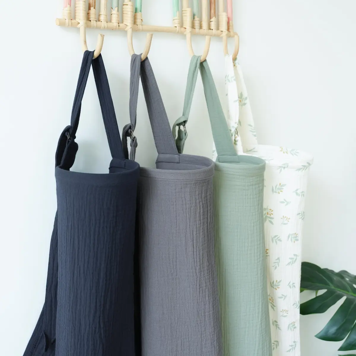 MairMore 100% Muslin Cotton Nursing Cover Sapphire | 112cm x 71cm (44"x28") - view 5