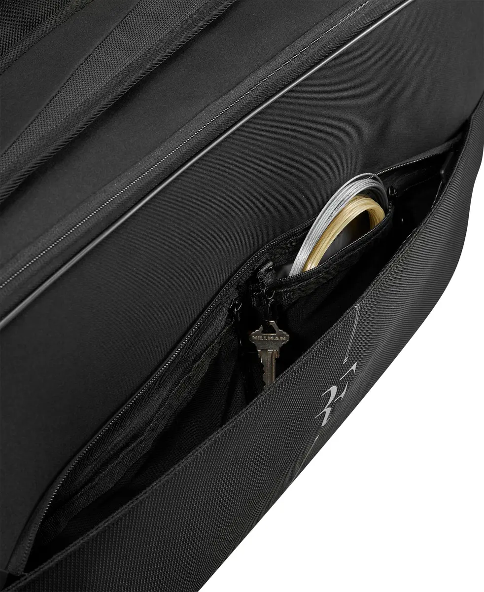 Wilson RF Tournament Tennis Racket Bag Holds 15 Rackets | Premium Swiss Alps-Inspired Design - view 6