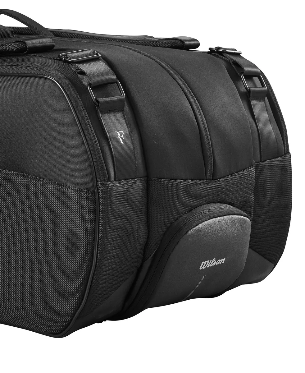 Wilson RF Tournament Tennis Racket Bag Holds 15 Rackets | Premium Swiss Alps-Inspired Design - view 9