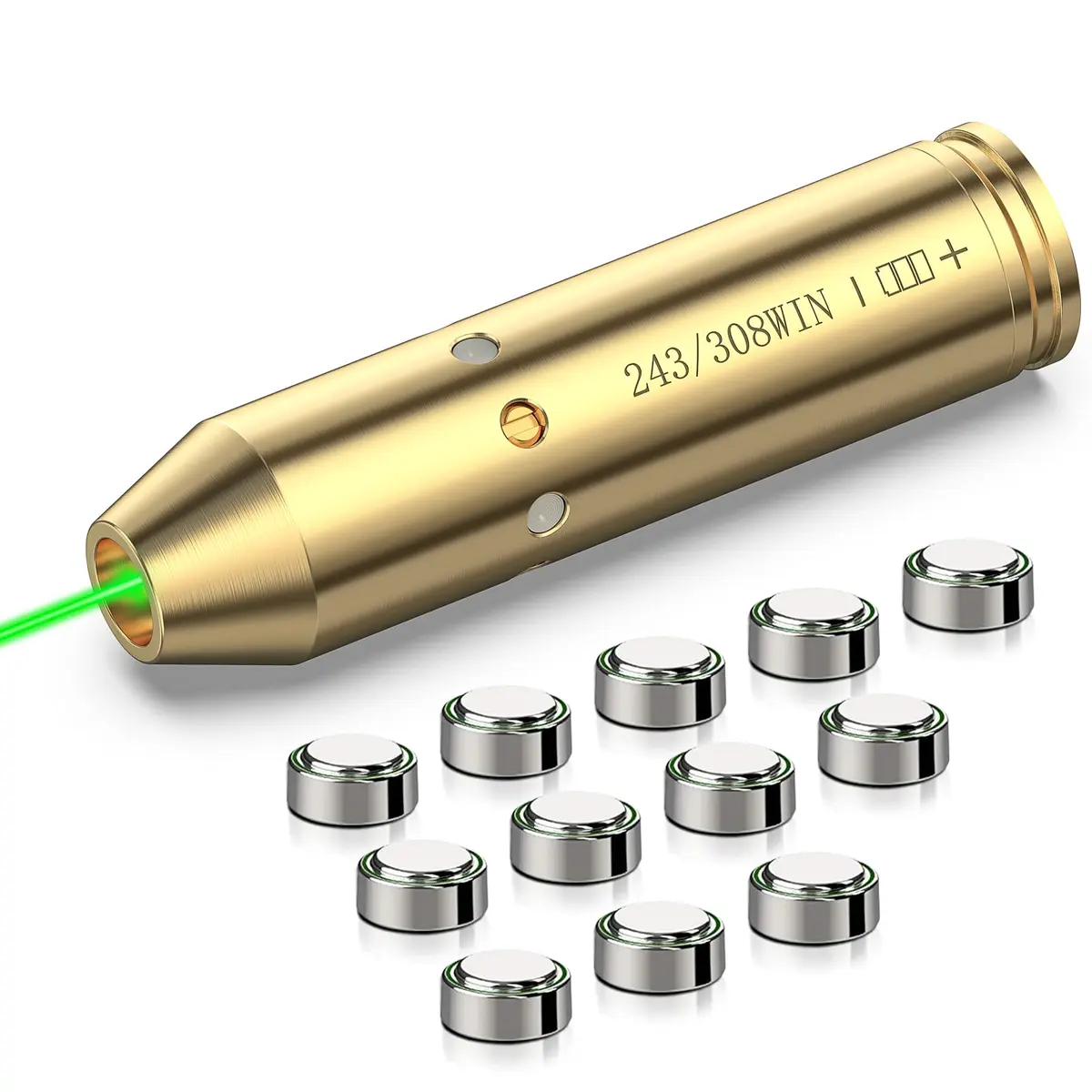 MidTen Green Laser Bore Sighter 243/308WIN | Precise Zeroing for Hunting & Shooting - main product image