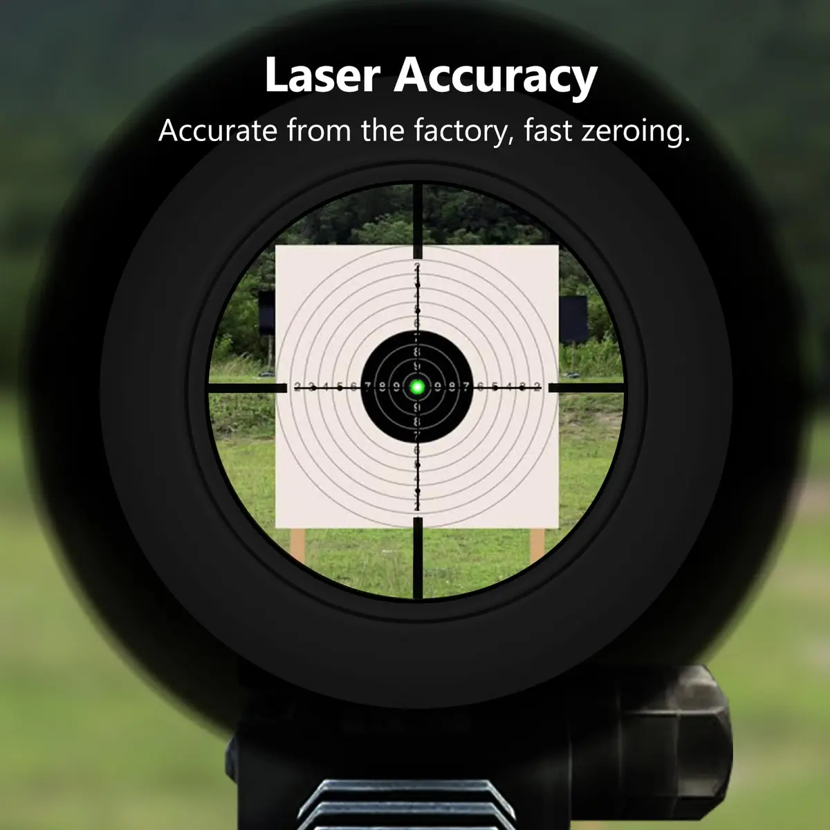 MidTen Green Laser Bore Sighter 243/308WIN | Precise Zeroing for Hunting & Shooting - view 7