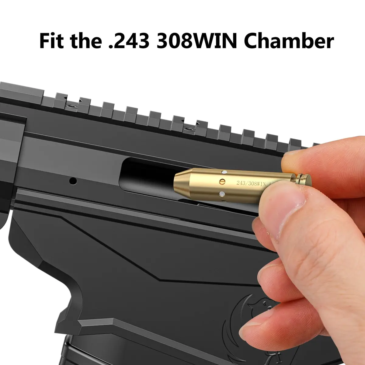 MidTen Green Laser Bore Sighter 243/308WIN | Precise Zeroing for Hunting & Shooting - view 4