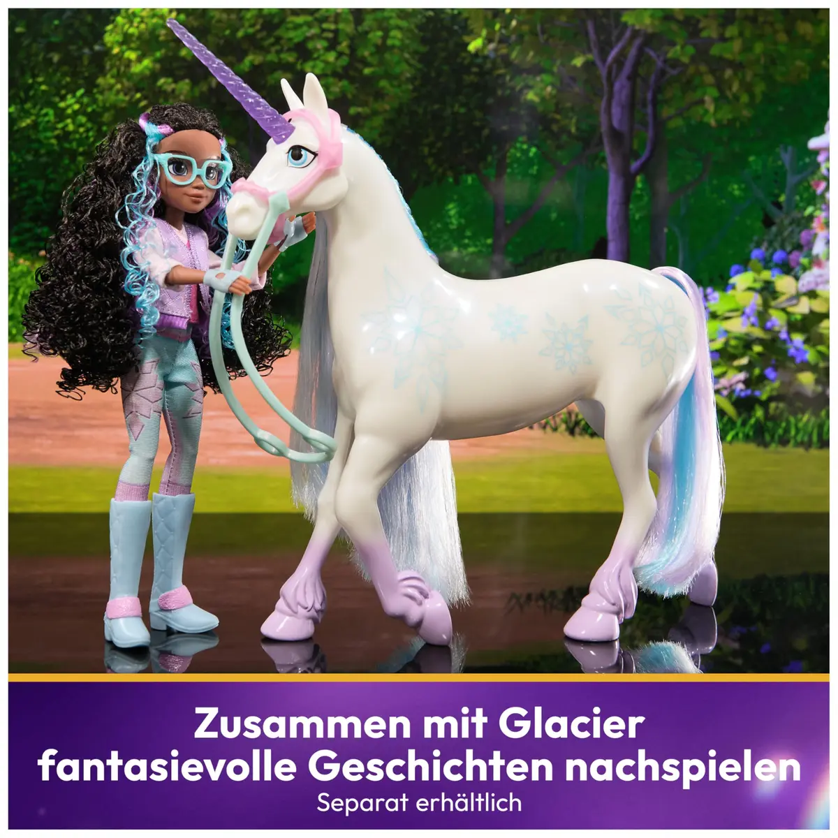 Unicorn Academy Layla Doll & Unicorn Toy for Girls 4+ | 9.5-inch Poseable Character with Accessories - view 5