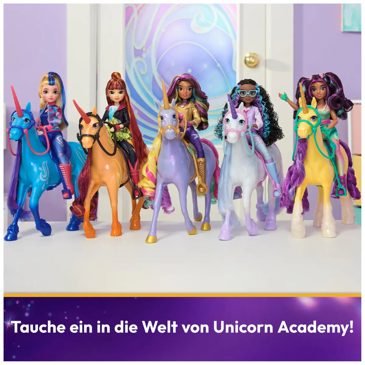 Unicorn Academy Layla Doll & Unicorn Toy for Girls 4+ | 9.5-inch Poseable Character with Accessories - view 6