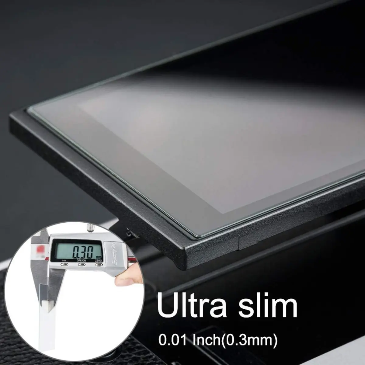 JJC Screen Protector for DJI Osmo Action 4/3 | 9H Ultra Clear Tempered Glass, 0.3mm, Anti-Fingerprint & Scratch Resistance - view 3