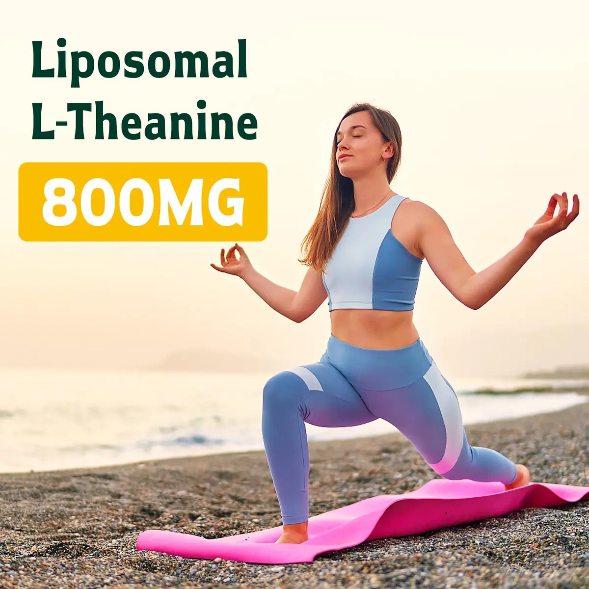 Vivaravida L-Theanine 800mg Supplement with GABA & Magnesium Glycinate | Sleep & Relaxation Support - view 5