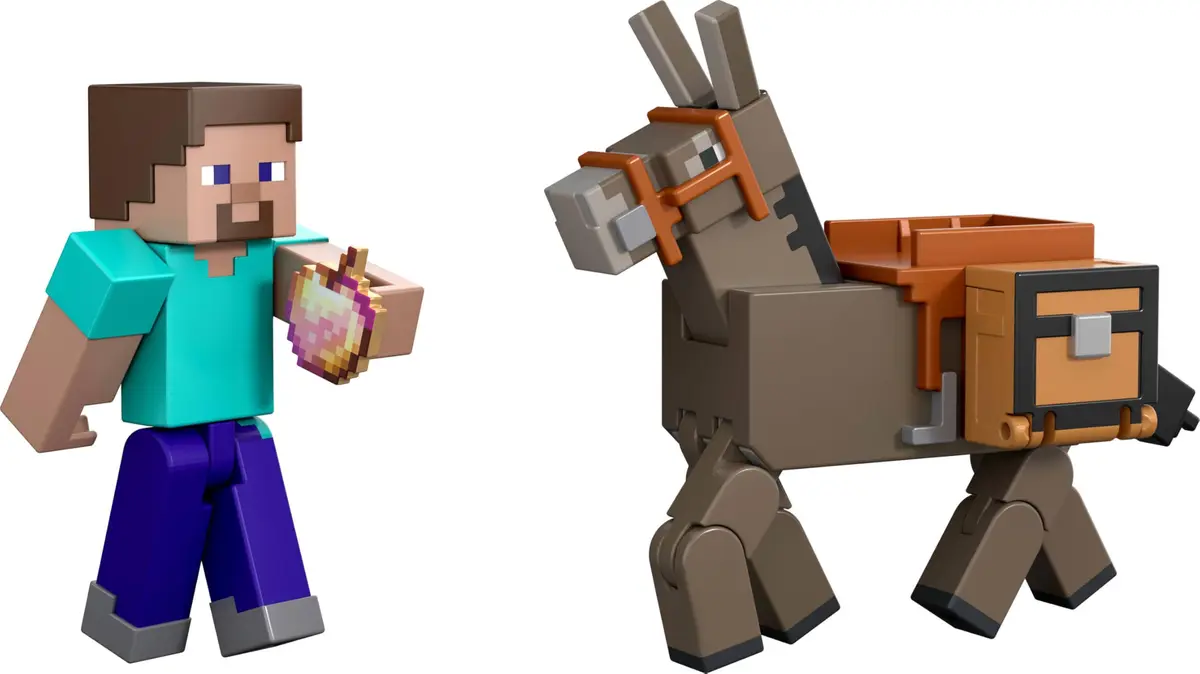 Mattel Minecraft Action Figures & Accessories 2-Pack | 3.25-inch Scale, Collectible Toy Set for Kids 6+ - view 6
