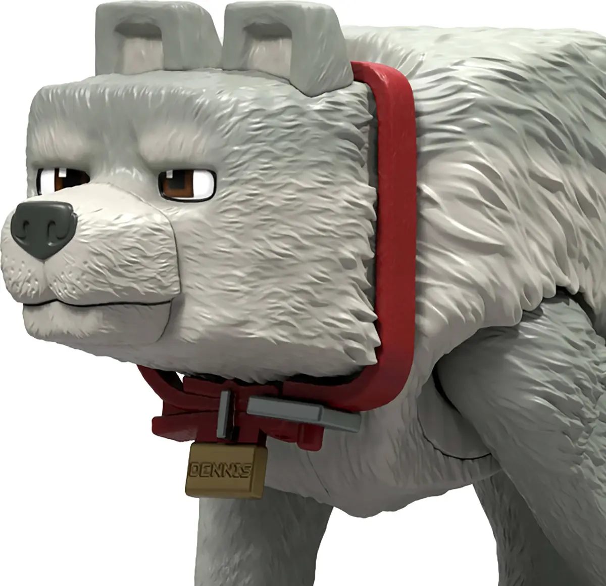 Mattel Minecraft Dennis The Wolf Action Figure 8.25 cm (3.25 inches) | Posable Collectible Toy - view 6