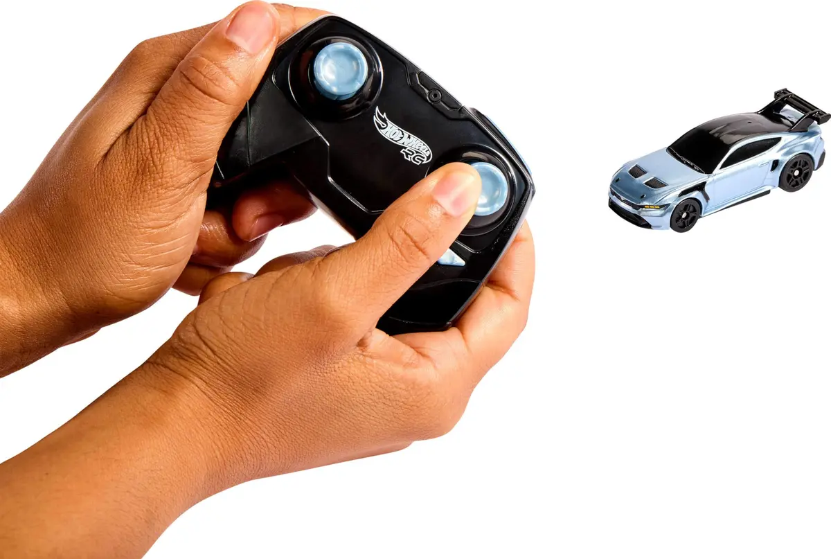 Hot Wheels RC Ford Mustang GTD 1:64 Scale | ASTM-Tested, Rechargeable Toy Car - view 2