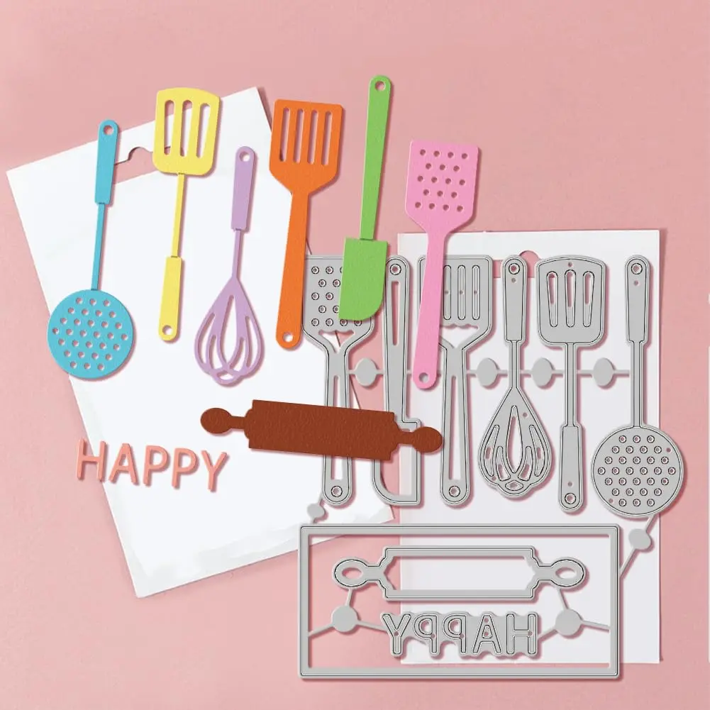 GLOBLELAND 3D Apron Snack Bag Cutting Dies for Card Making | Scrapbooking & Paper Crafts - view 3