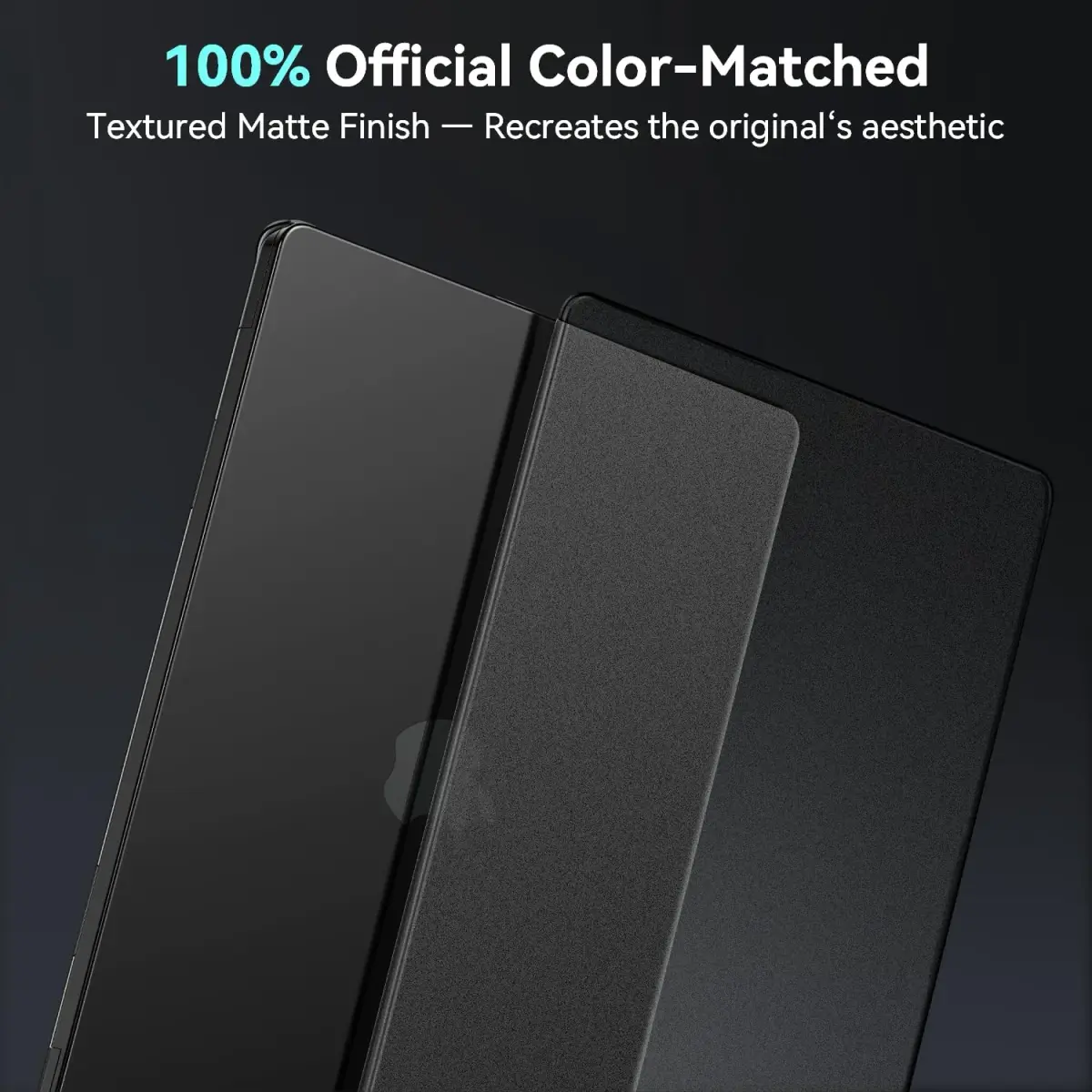 EooCoo Textured Matte Black Hard Case for MacBook Pro 14-inch (2021-2026 Models) | Scratch & Fingerprint Resistant - view 2