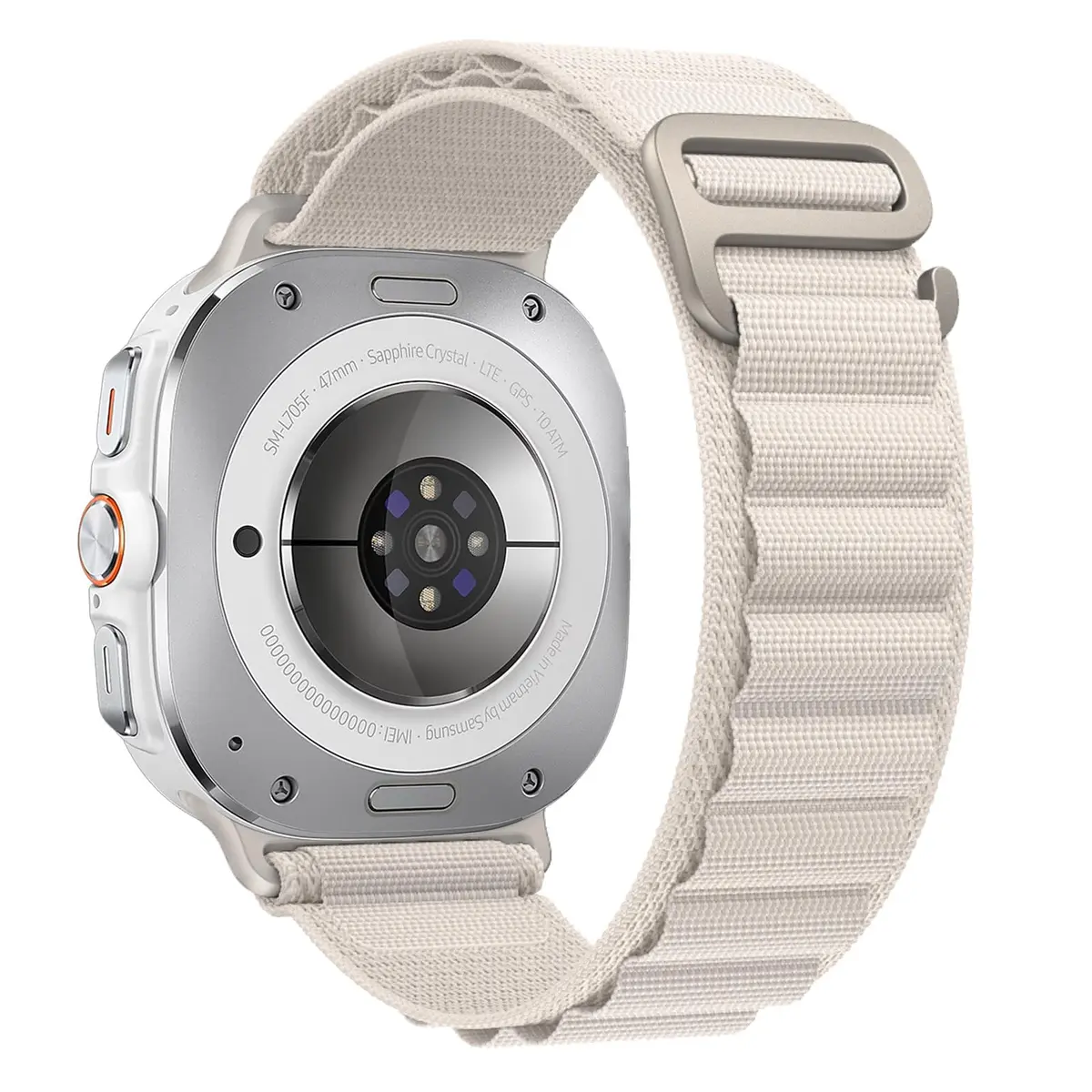 DMVEIMAL Trail Band for Samsung Galaxy Watch Ultra 47mm | Rugged Nylon Alpine Sport Loop Strap Breathable - main product image