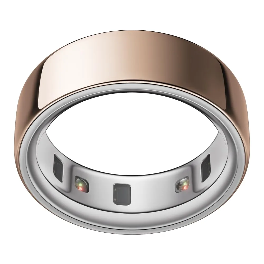 Oura Ring 4 Rose Gold Smart Ring Size 15 | Accurate Health & Sleep Tracking - main product image