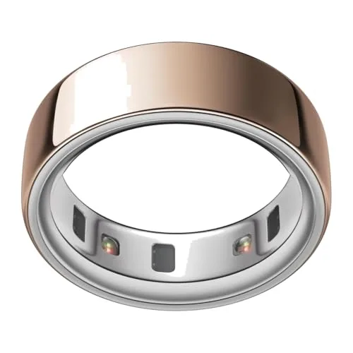 Oura Ring 4 Rose Gold Size 5 | Smart Ring for Sleep, Activity, Women’s Health, AI Advisor - main product image