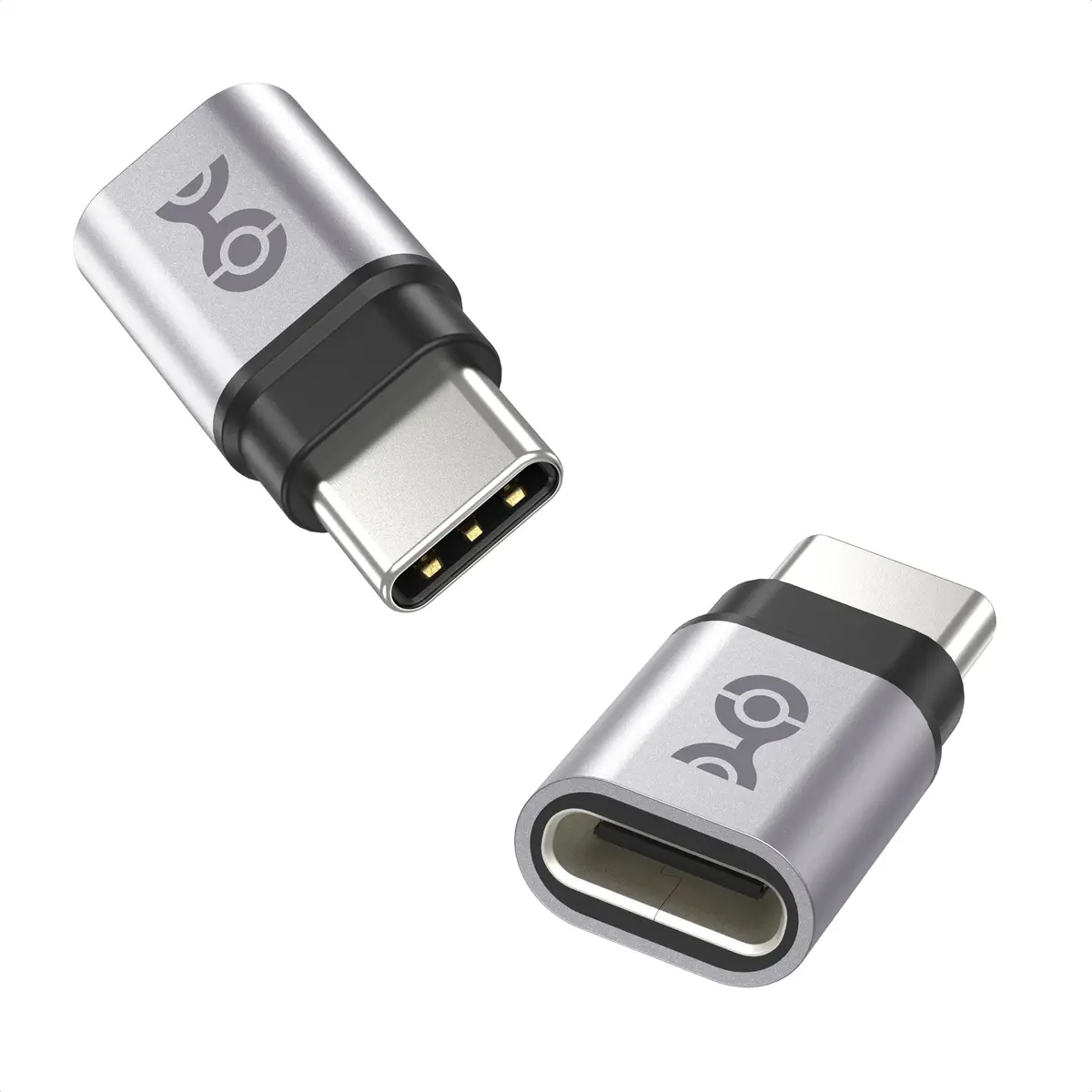 Cable Matters USB C Extender Adapter 2-Pack | 40Gbps Data, 240W PD, Compact Design - main product image
