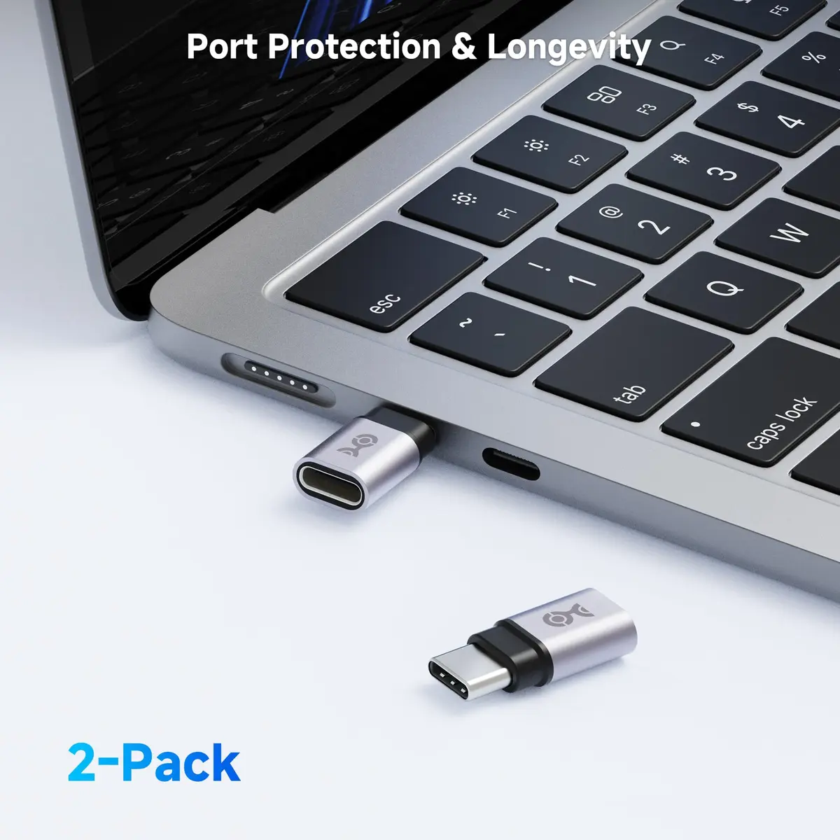 Cable Matters USB C Extender Adapter 2-Pack | 40Gbps Data, 240W PD, Compact Design - view 6