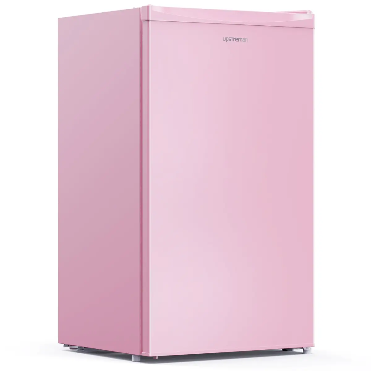 Upstreman Mini Fridge Pink 3.2 Cu.Ft | Space-Efficient Dorm & Office Cooler - main product image
