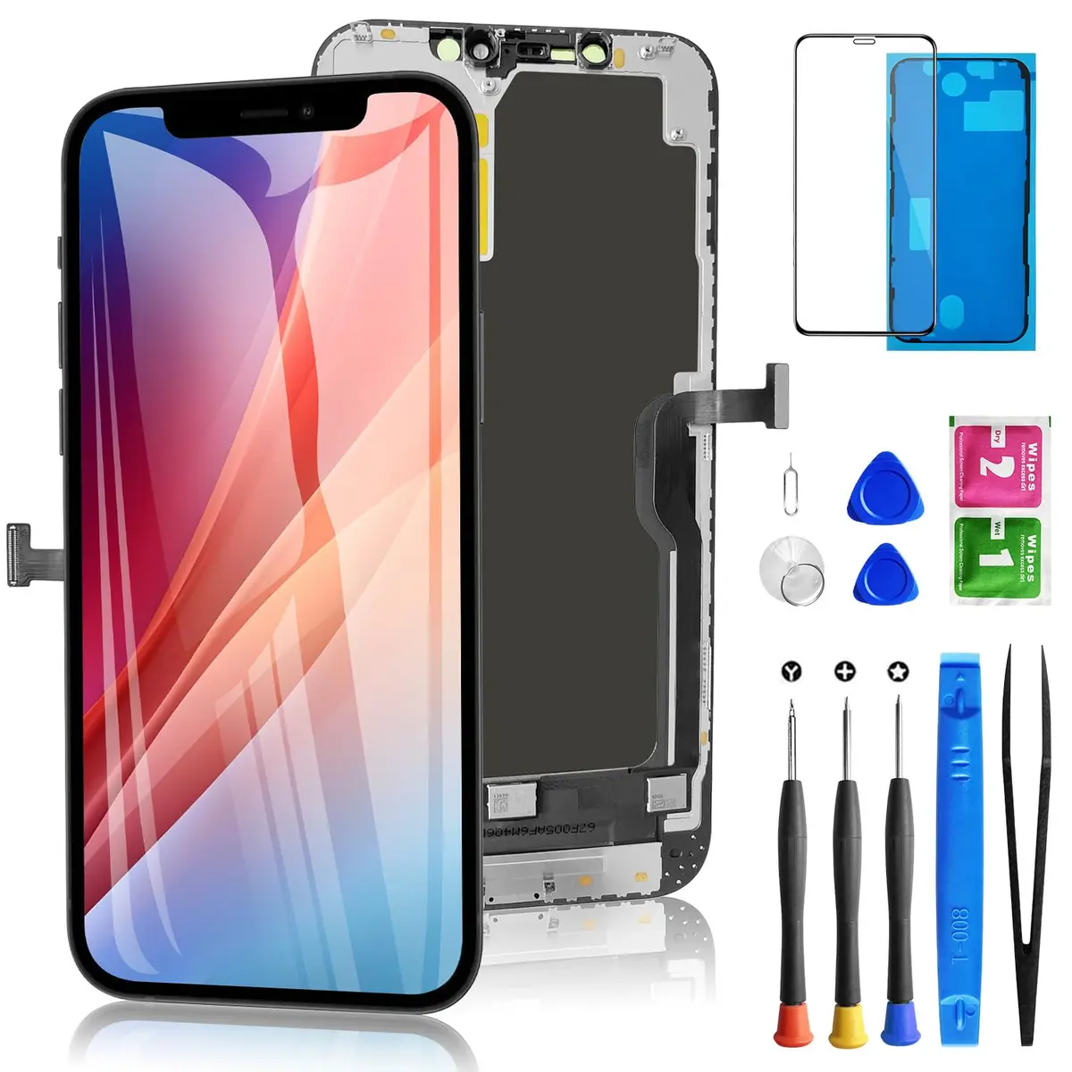 Diykitpl iPhone 12 Pro Max Screen Replacement 6.7 Inch | High Brightness & Sensitive Touch - main product image