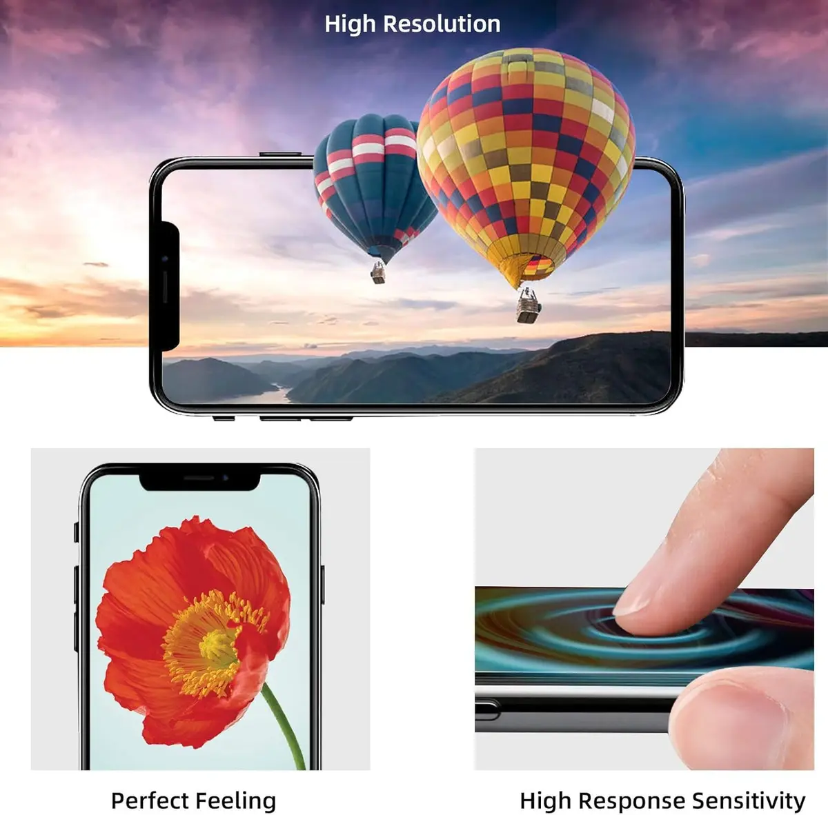 Diykitpl iPhone 12 Pro Max Screen Replacement 6.7 Inch | High Brightness & Sensitive Touch - view 7