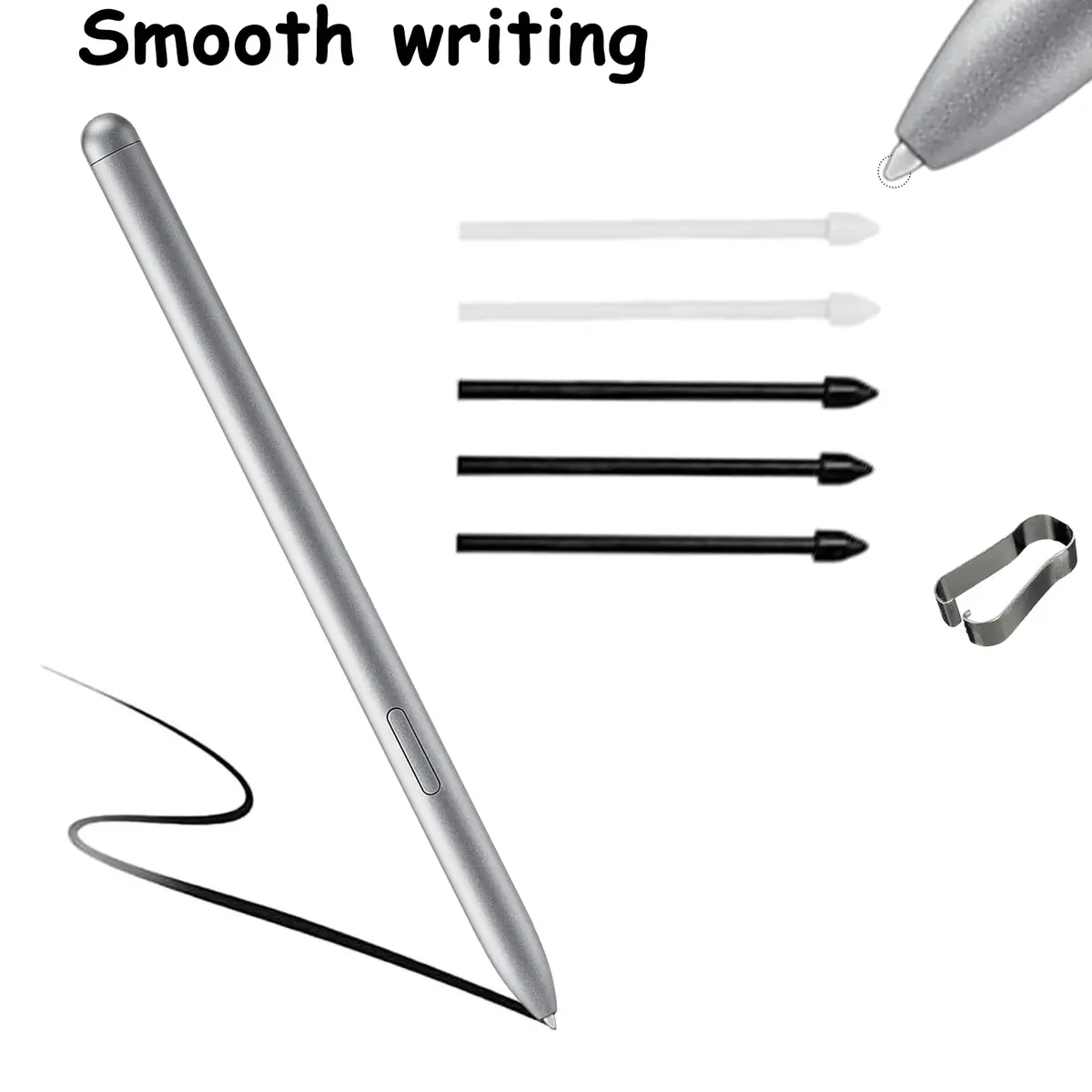 CaoXiong Galaxy Book 4/5 Pro 360 Pen for Samsung Galaxy Book Pro 4 360 | 4096 Pressure Levels, Natural Feel, Stylus with 5 Tips - view 2
