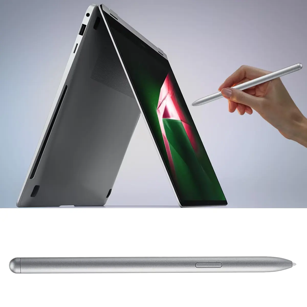 CaoXiong Galaxy Book 4/5 Pro 360 Pen for Samsung Galaxy Book Pro 4 360 | 4096 Pressure Levels, Natural Feel, Stylus with 5 Tips - view 4